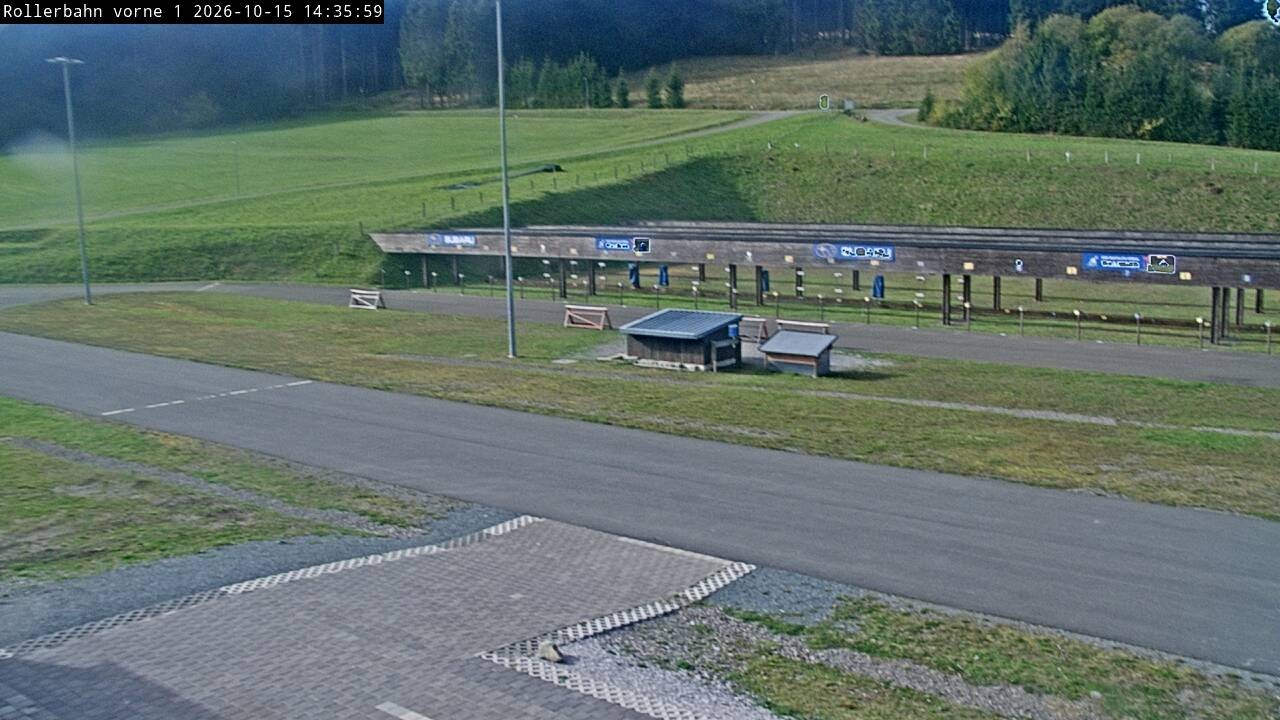 Archiv Foto Webcam Willingen - Biathlon Schießstand