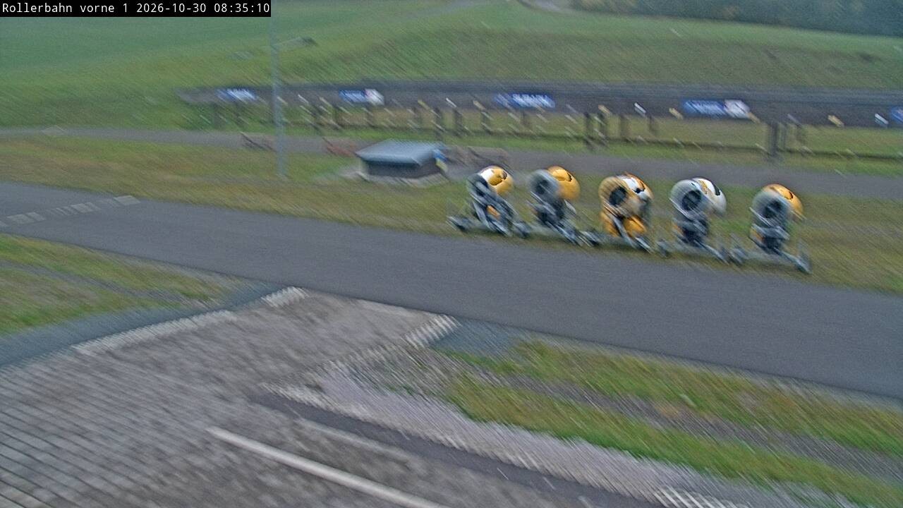Archived image Webcam Willingen - Biathlon Shooting Range