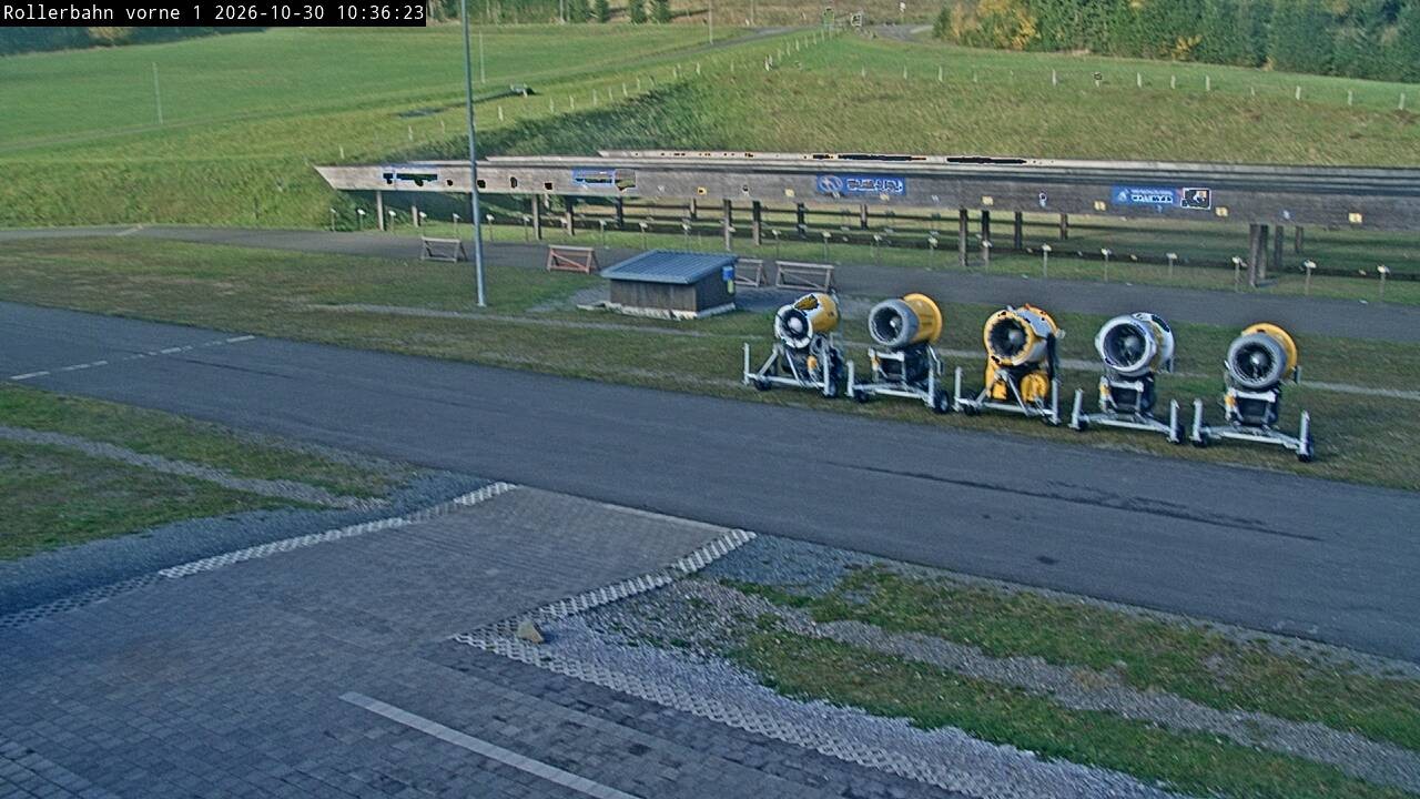 Archived image Webcam Willingen - Biathlon Shooting Range