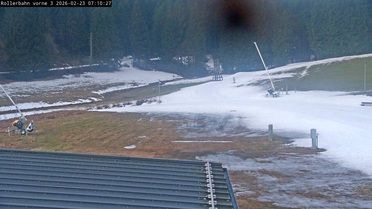 Archived image Webcam Willingen - View Roller Ski in Biathlon Arena