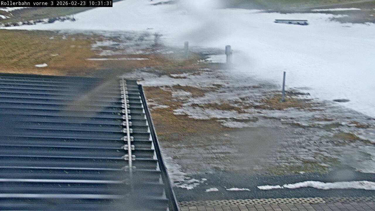 Archived image Webcam Willingen - View Roller Ski in Biathlon Arena