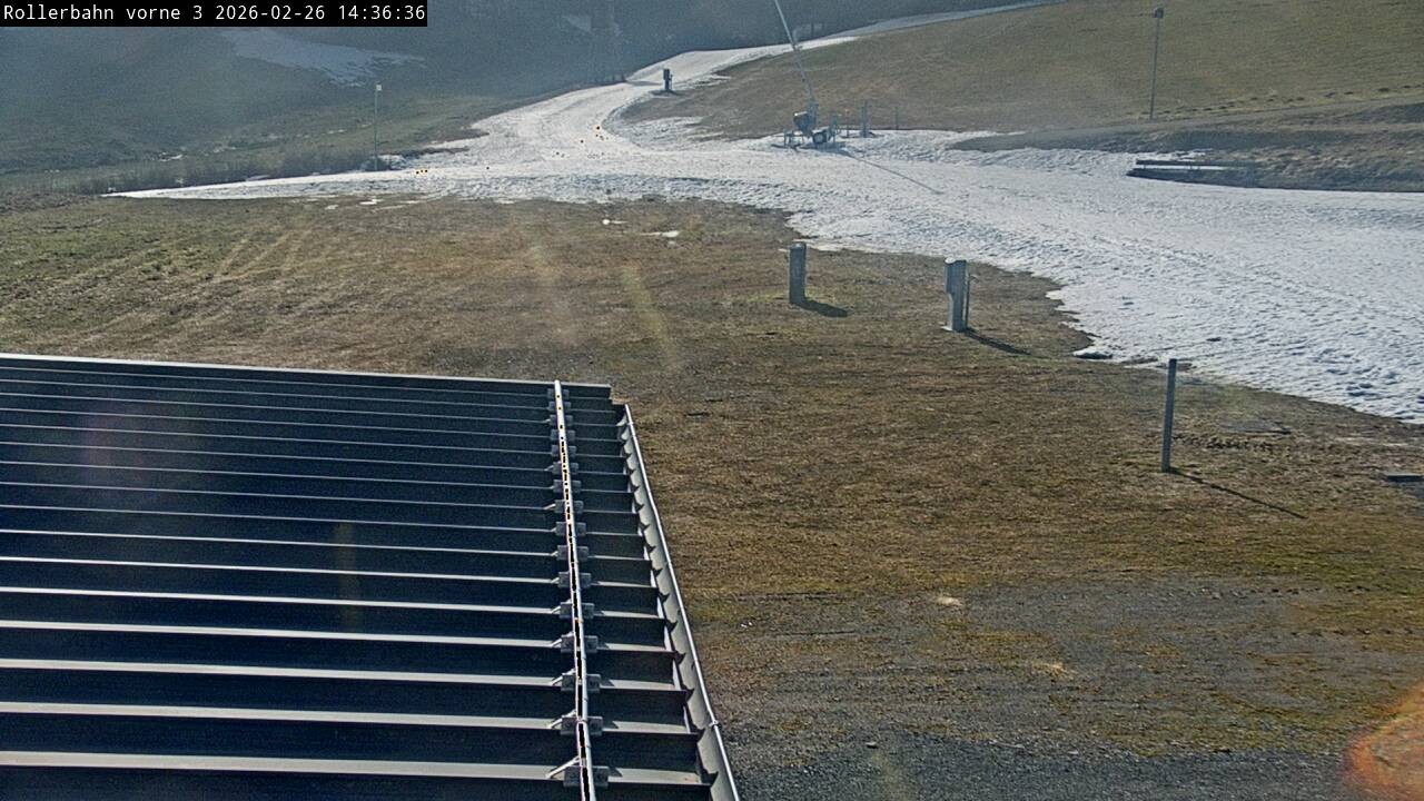 Archived image Webcam Willingen - View Roller Ski in Biathlon Arena