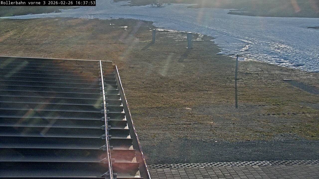 Archived image Webcam Willingen - View Roller Ski in Biathlon Arena