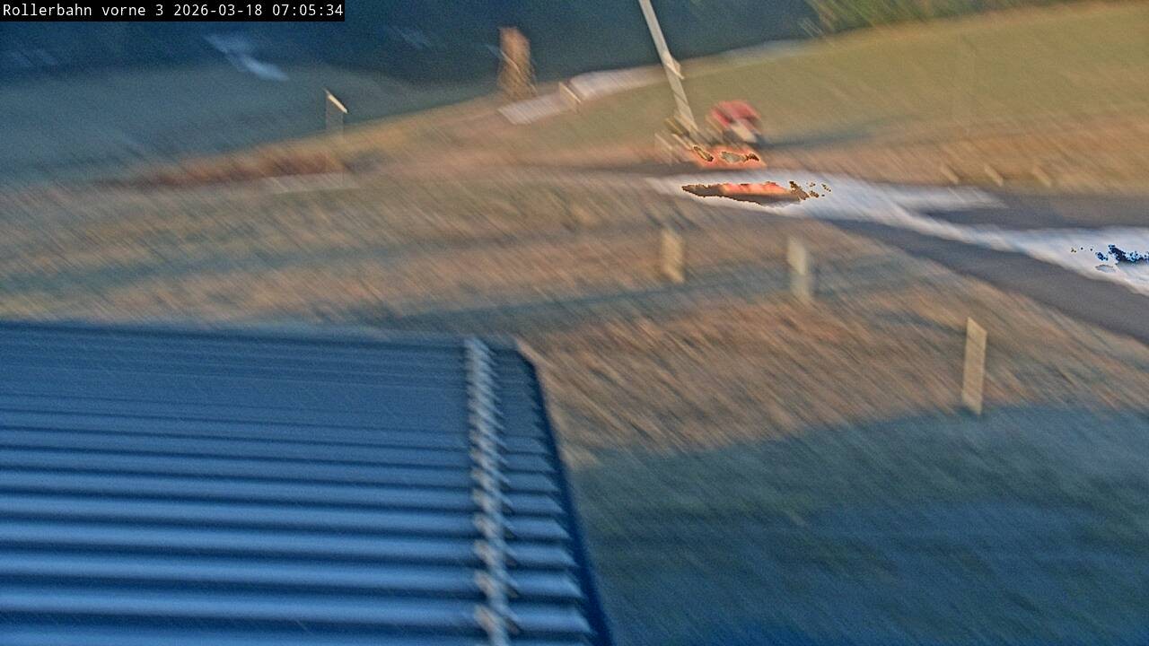 Archiv Foto Webcam Willingen - Blick Rollerbahn der Biathlon Arena