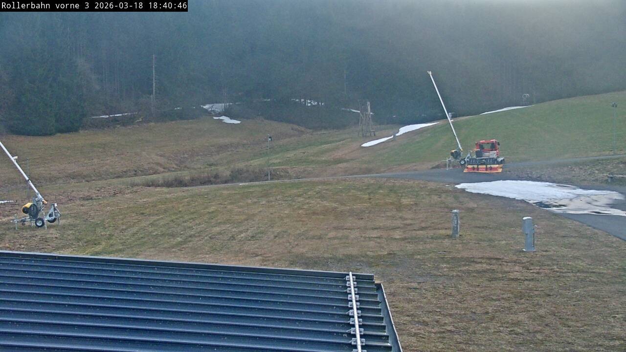 Archived image Webcam Willingen - View Roller Ski in Biathlon Arena