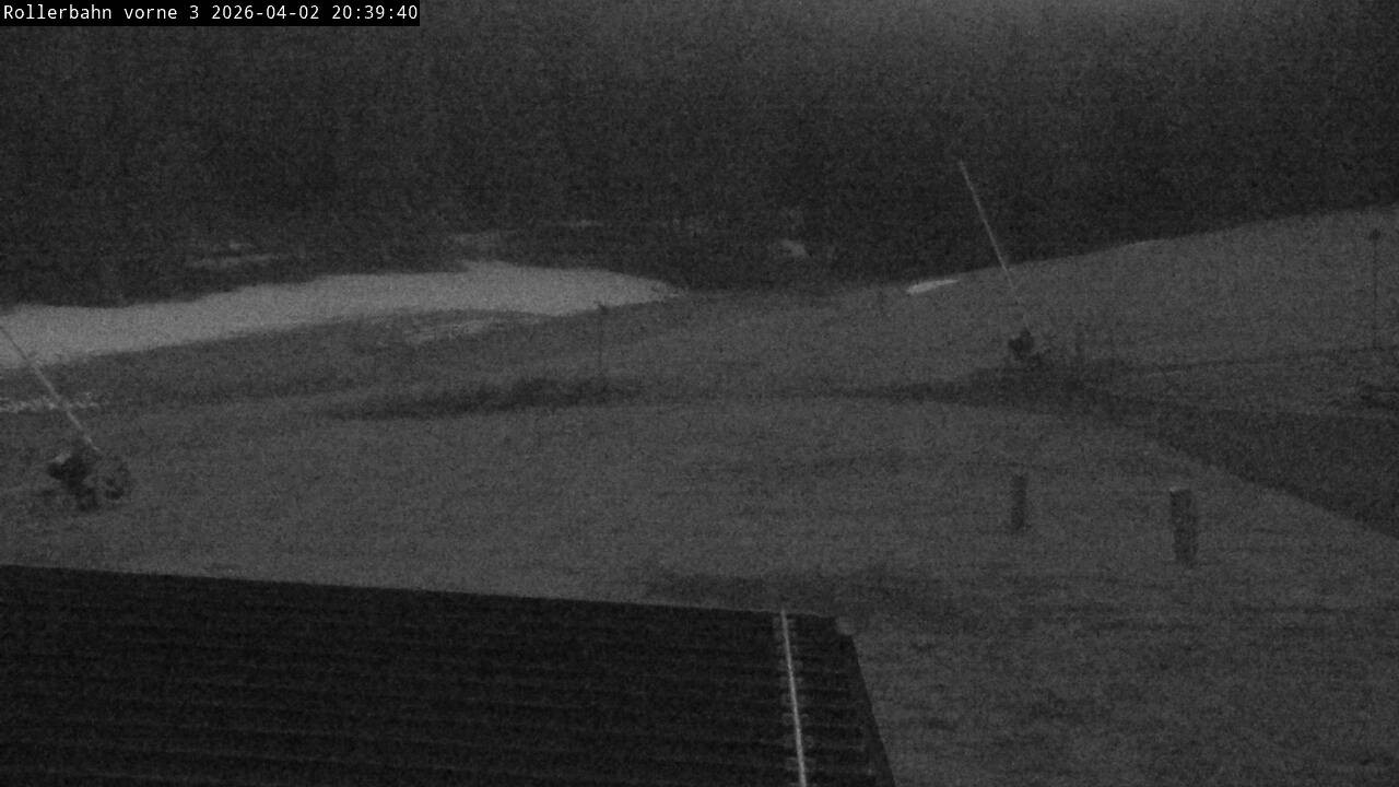 Archiv Foto Webcam Willingen - Blick Rollerbahn der Biathlon Arena