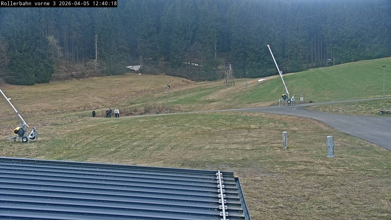 Archived image Webcam Willingen - View Roller Ski in Biathlon Arena
