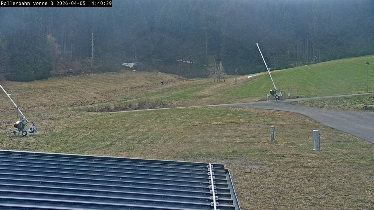 Archived image Webcam Willingen - View Roller Ski in Biathlon Arena