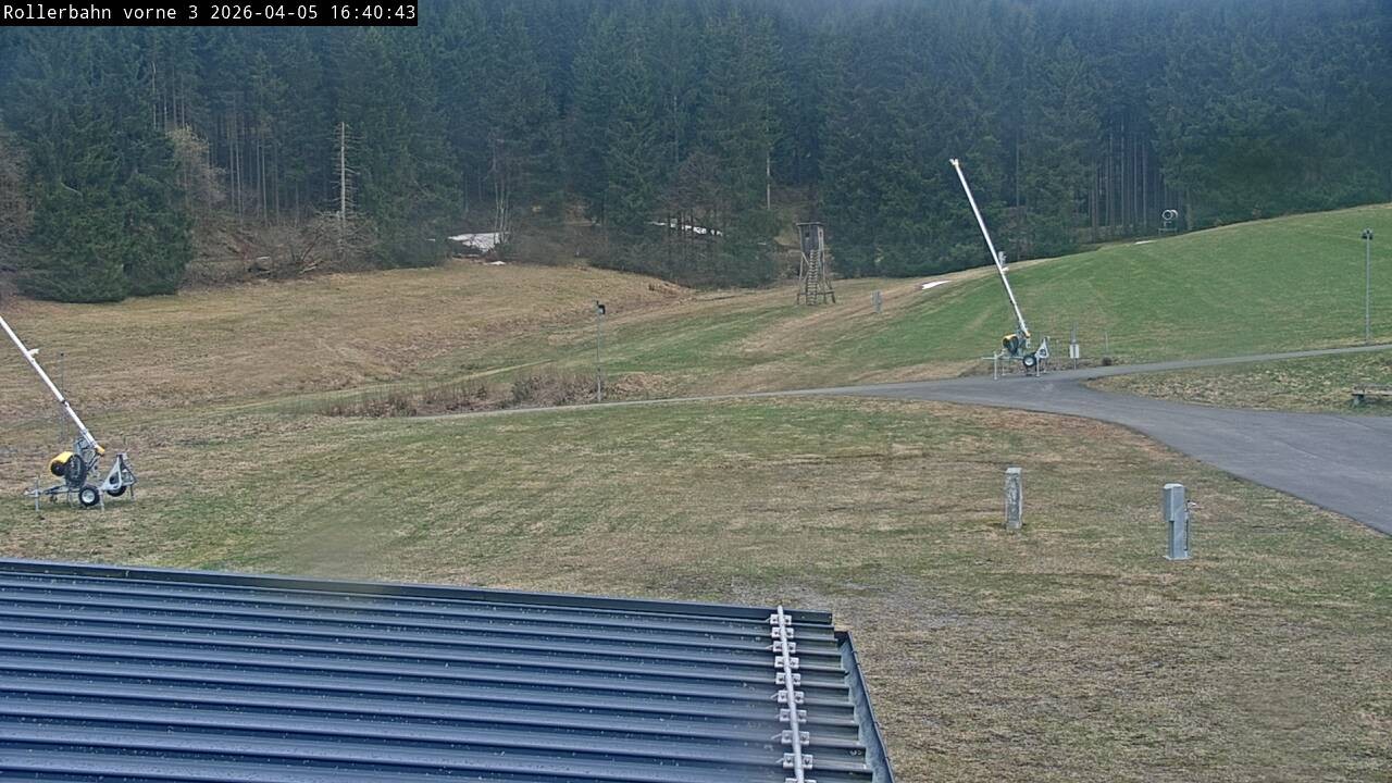 Archived image Webcam Willingen - View Roller Ski in Biathlon Arena