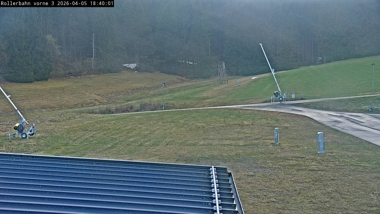 Archived image Webcam Willingen - View Roller Ski in Biathlon Arena