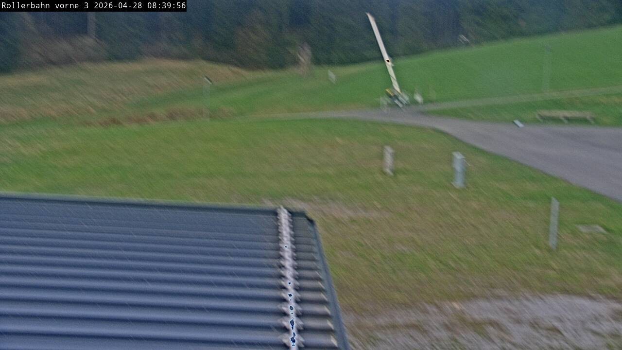 Archiv Foto Webcam Willingen - Blick Rollerbahn der Biathlon Arena
