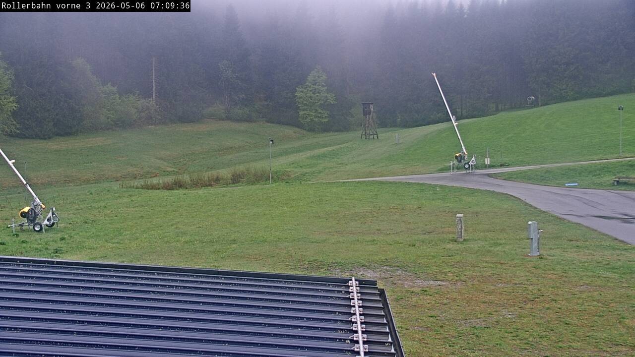 Archived image Webcam Willingen - View Roller Ski in Biathlon Arena