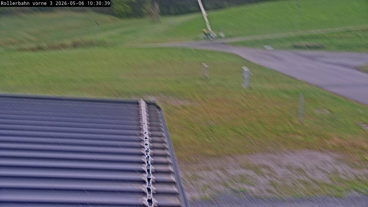 Archived image Webcam Willingen - View Roller Ski in Biathlon Arena