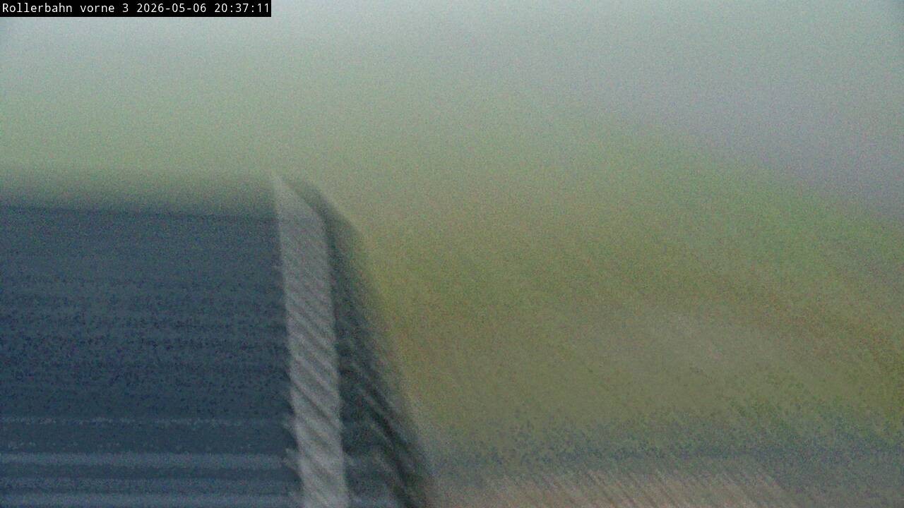 Archiv Foto Webcam Willingen - Blick Rollerbahn der Biathlon Arena