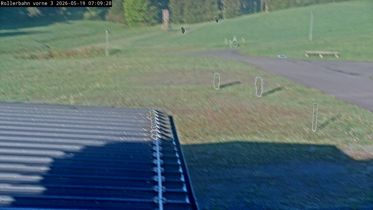 Archived image Webcam Willingen - View Roller Ski in Biathlon Arena