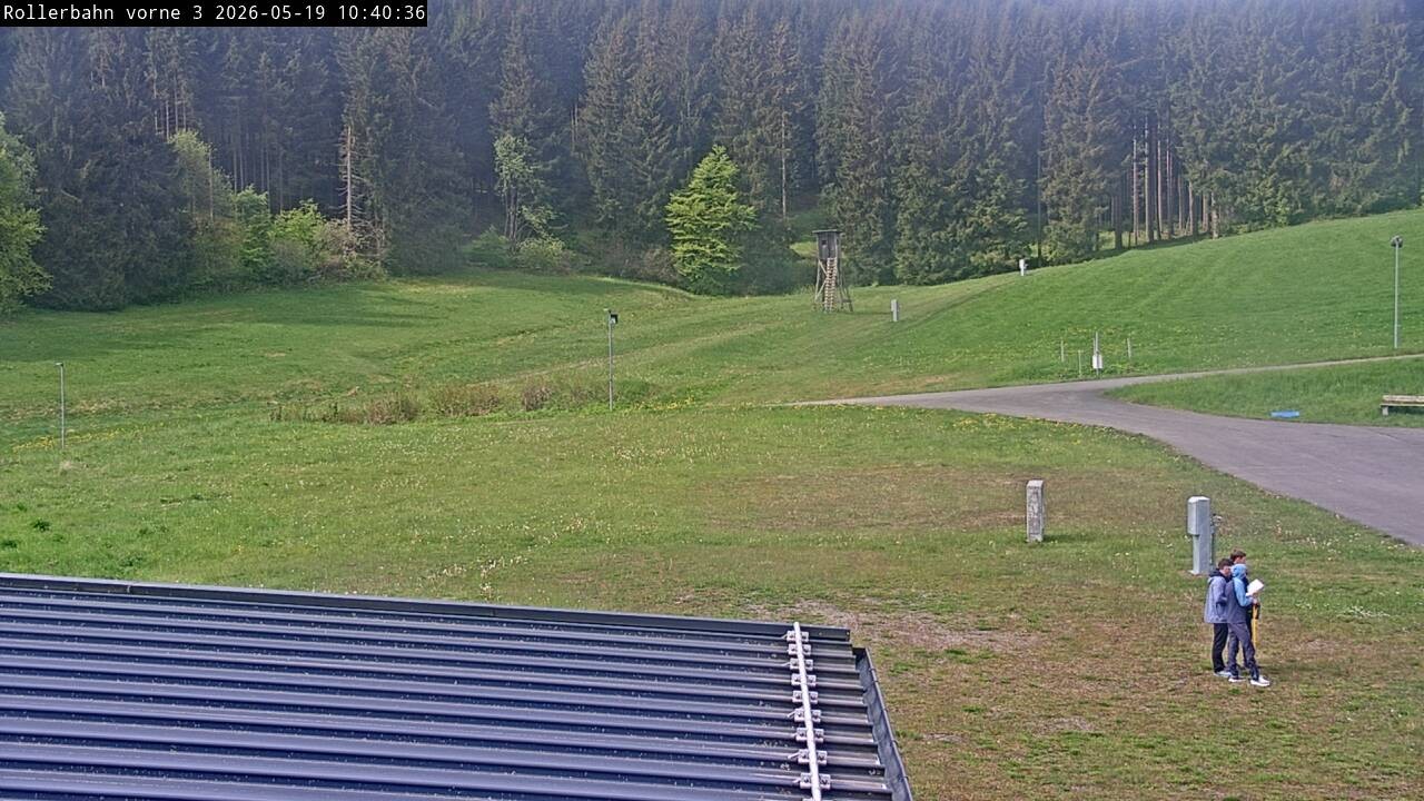 Archived image Webcam Willingen - View Roller Ski in Biathlon Arena
