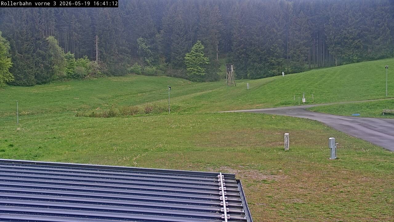 Archived image Webcam Willingen - View Roller Ski in Biathlon Arena