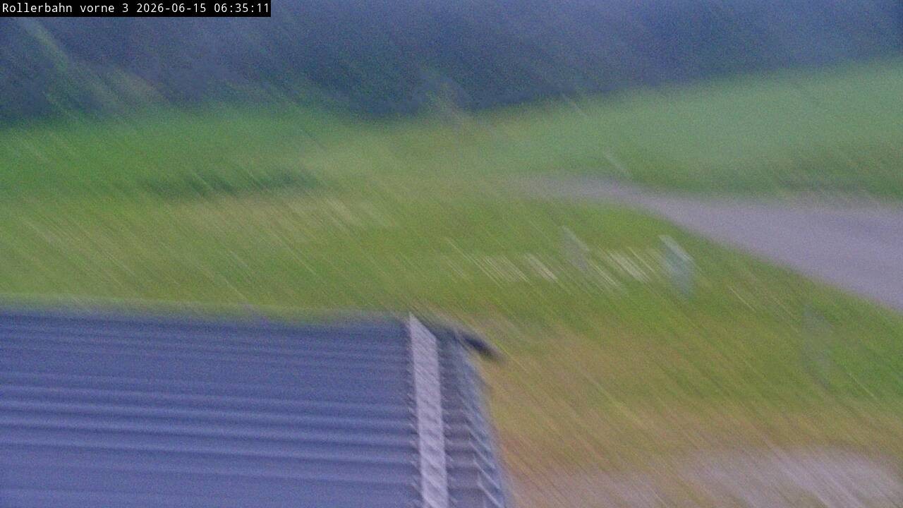 Archived image Webcam Willingen - View Roller Ski in Biathlon Arena