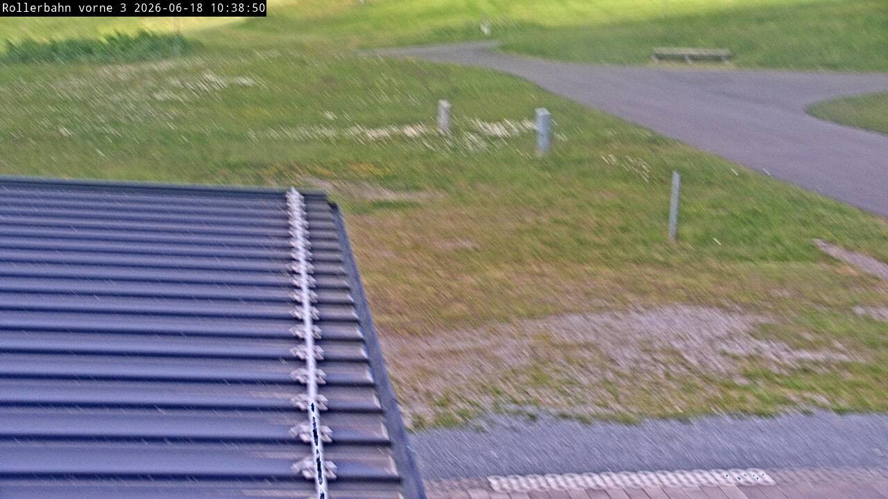 Archived image Webcam Willingen - View Roller Ski in Biathlon Arena