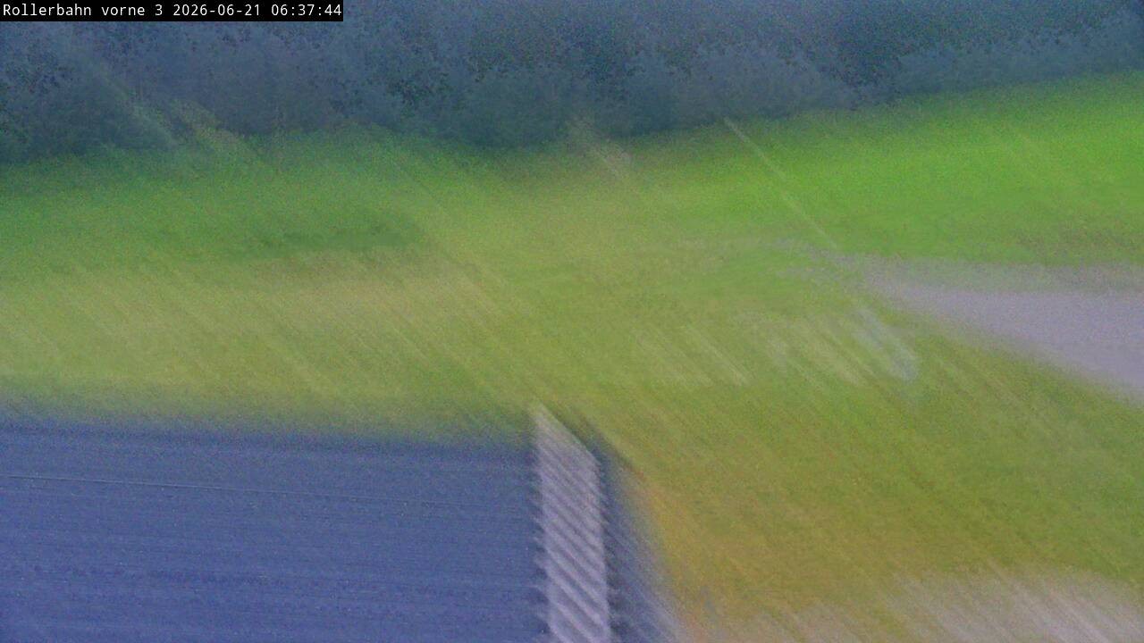 Archiv Foto Webcam Willingen - Blick Rollerbahn der Biathlon Arena