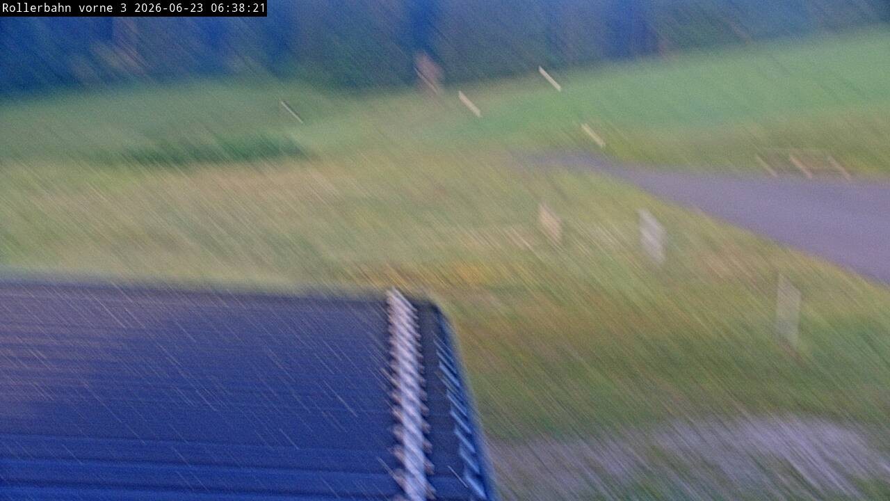 Archived image Webcam Willingen - View Roller Ski in Biathlon Arena