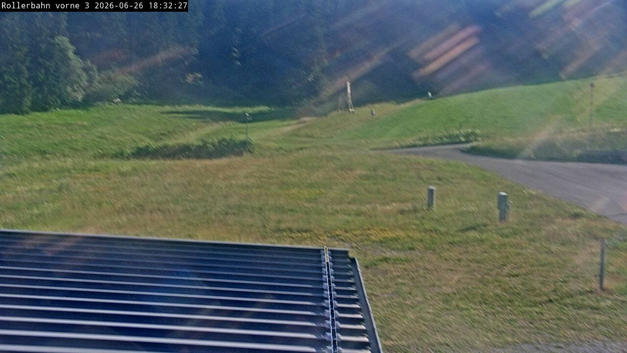 Archived image Webcam Willingen - View Roller Ski in Biathlon Arena