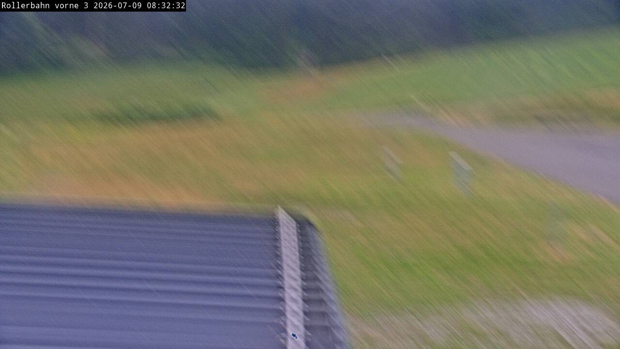 Archived image Webcam Willingen - View Roller Ski in Biathlon Arena