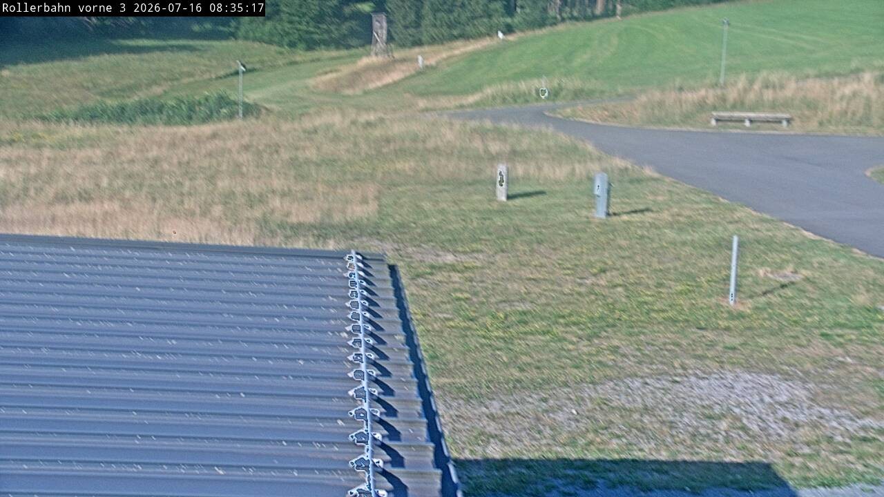 Archived image Webcam Willingen - View Roller Ski in Biathlon Arena