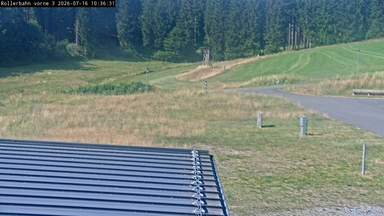 Archived image Webcam Willingen - View Roller Ski in Biathlon Arena