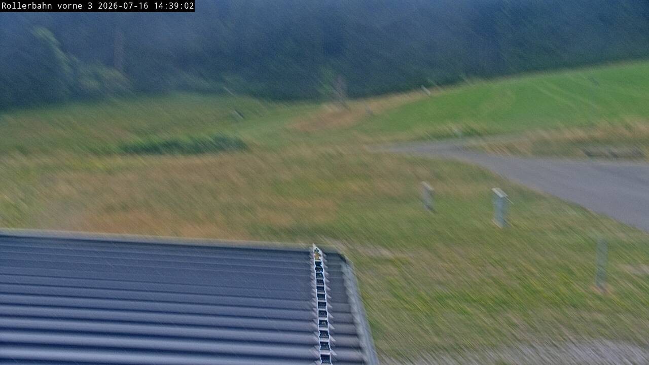 Archived image Webcam Willingen - View Roller Ski in Biathlon Arena