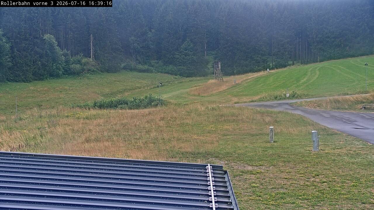 Archived image Webcam Willingen - View Roller Ski in Biathlon Arena
