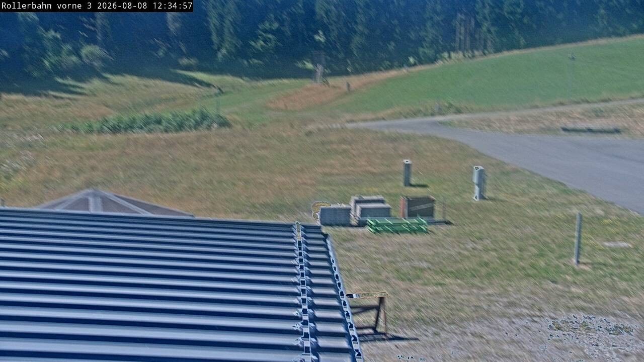Archived image Webcam Willingen - View Roller Ski in Biathlon Arena