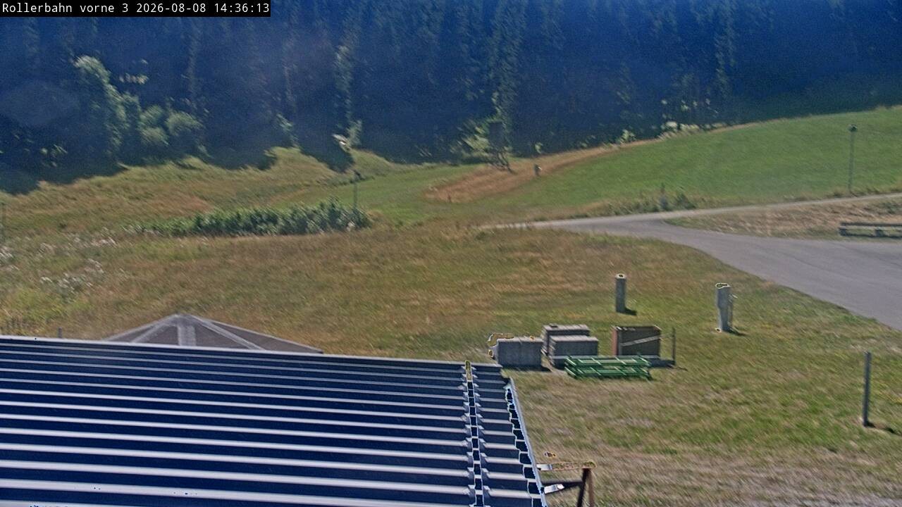 Archived image Webcam Willingen - View Roller Ski in Biathlon Arena
