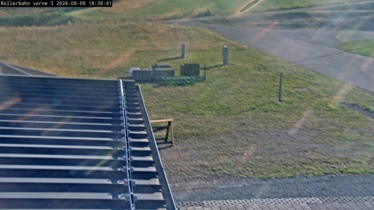 Archived image Webcam Willingen - View Roller Ski in Biathlon Arena