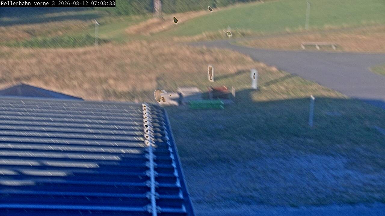 Archived image Webcam Willingen - View Roller Ski in Biathlon Arena