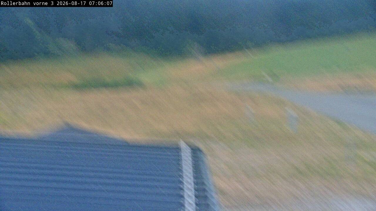 Archived image Webcam Willingen - View Roller Ski in Biathlon Arena