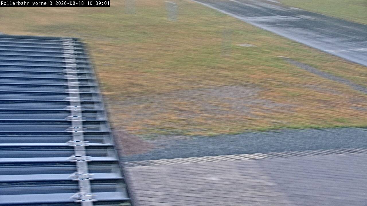 Archiv Foto Webcam Willingen - Blick Rollerbahn der Biathlon Arena
