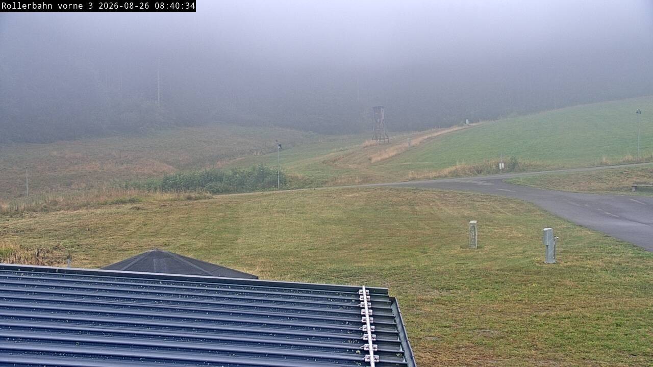 Archived image Webcam Willingen - View Roller Ski in Biathlon Arena