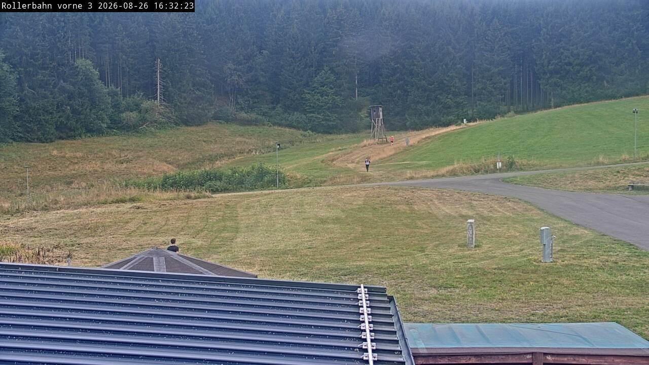 Archived image Webcam Willingen - View Roller Ski in Biathlon Arena
