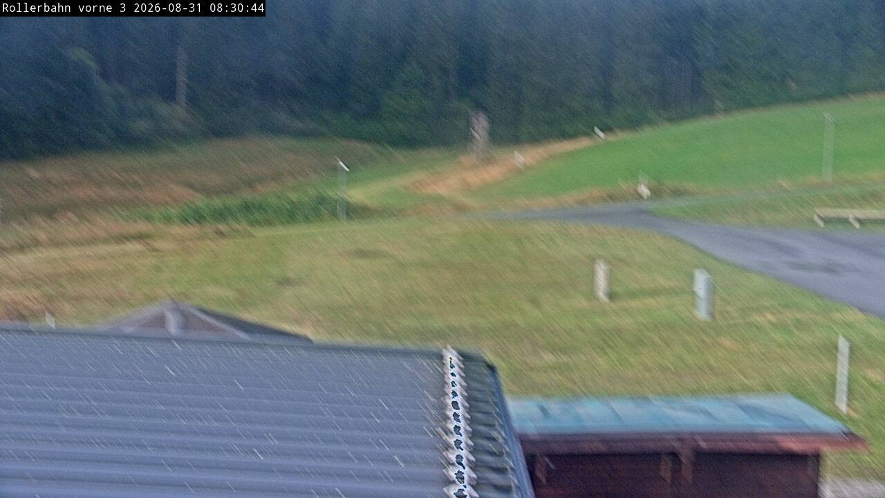 Archived image Webcam Willingen - View Roller Ski in Biathlon Arena