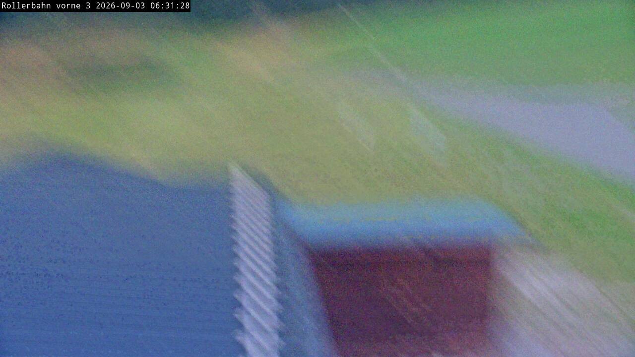 Archiv Foto Webcam Willingen - Blick Rollerbahn der Biathlon Arena