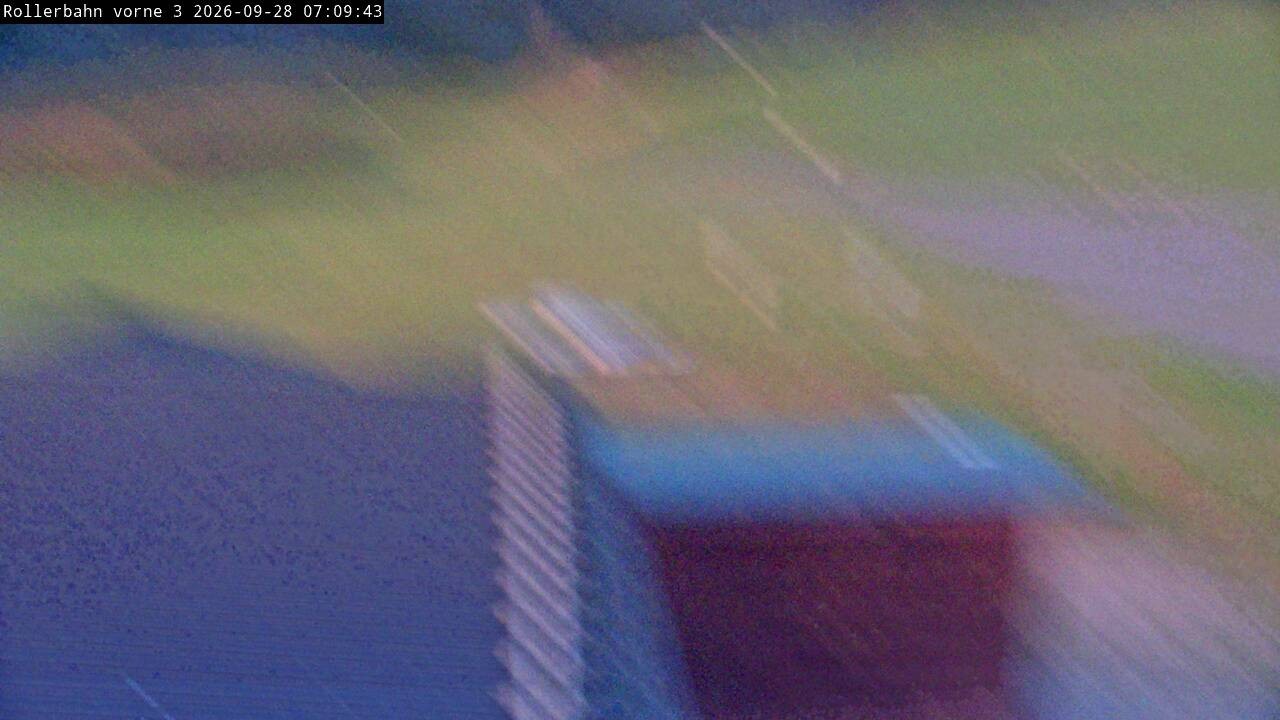 Archiv Foto Webcam Willingen - Blick Rollerbahn der Biathlon Arena