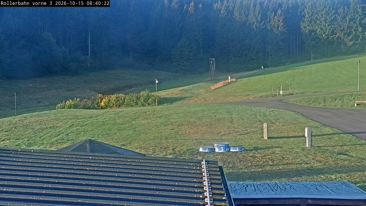 Archived image Webcam Willingen - View Roller Ski in Biathlon Arena