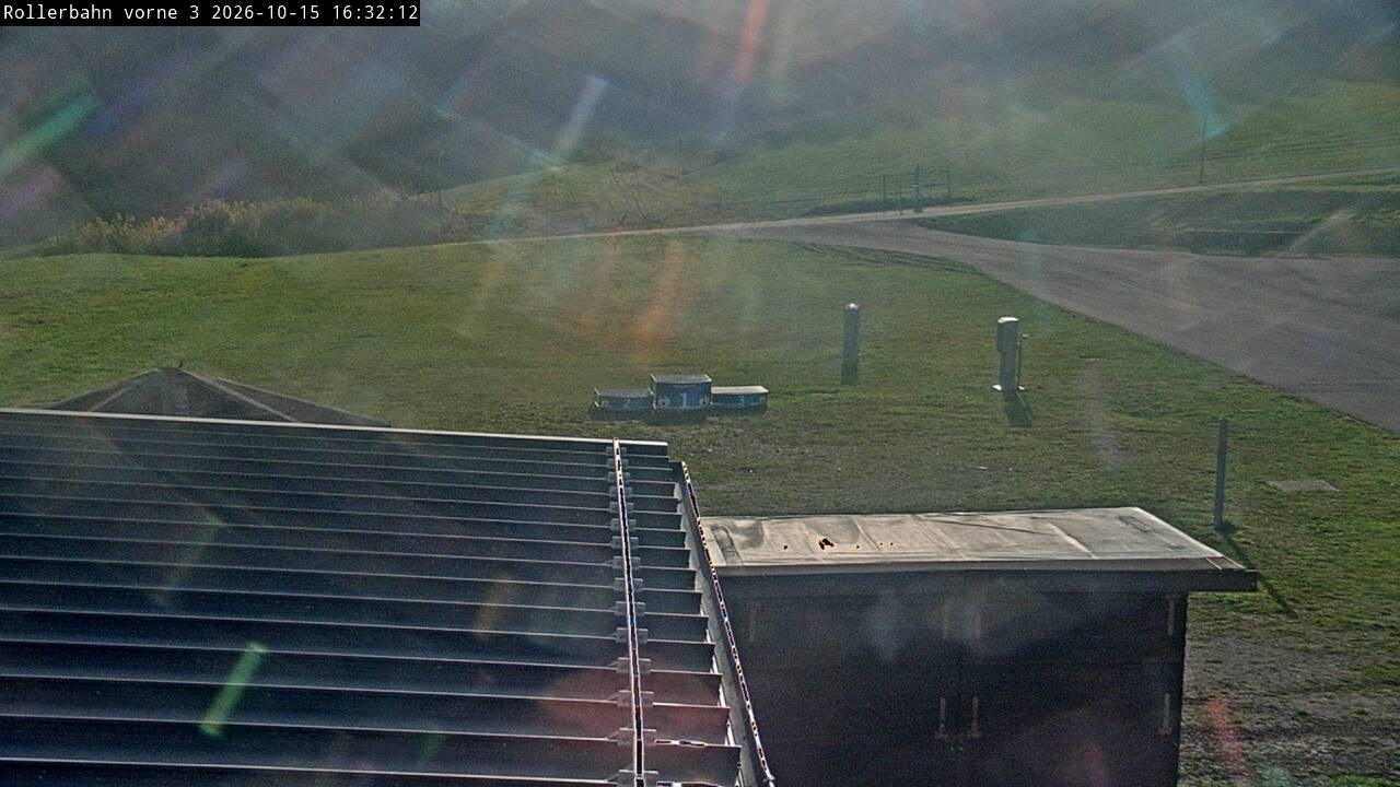 Archived image Webcam Willingen - View Roller Ski in Biathlon Arena