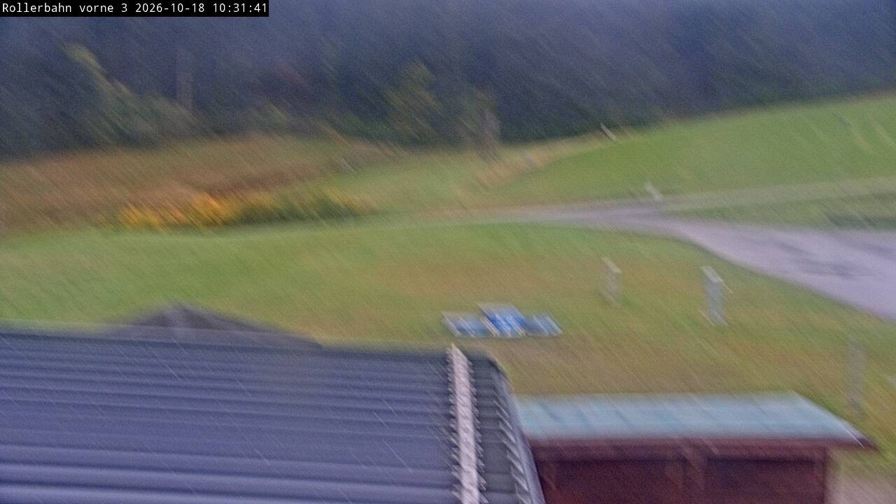 Archived image Webcam Willingen - View Roller Ski in Biathlon Arena