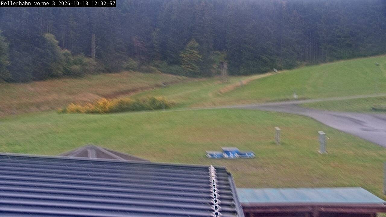 Archived image Webcam Willingen - View Roller Ski in Biathlon Arena