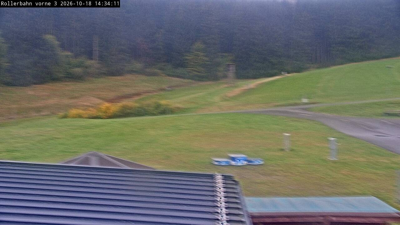 Archived image Webcam Willingen - View Roller Ski in Biathlon Arena