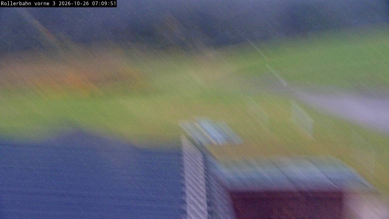 Archiv Foto Webcam Willingen - Blick Rollerbahn der Biathlon Arena