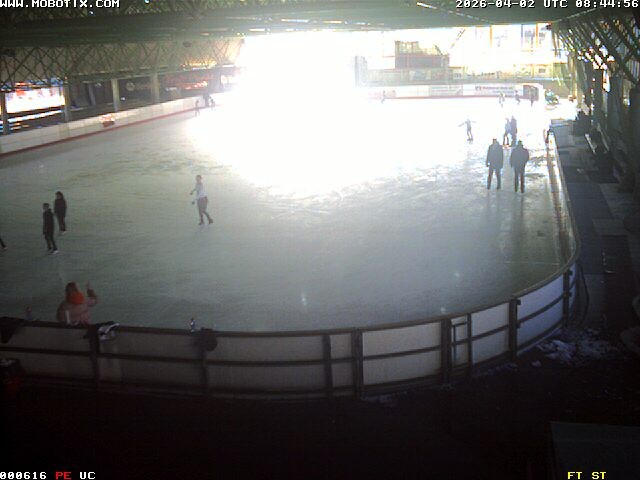 Archiv Foto Webcam Willingen: Blick in die Eissporthalle