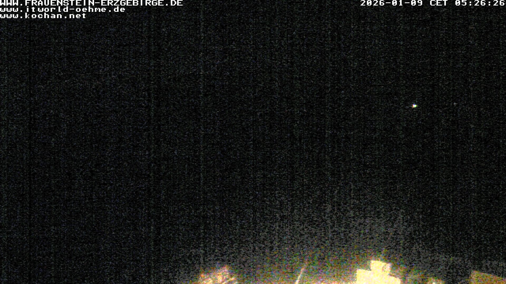 Archiv Foto Webcam Frauenstein / Erzgebirge